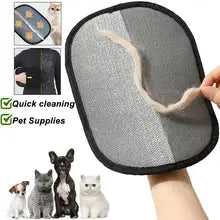 Pet Hair Remover Mitt – Reusable Fur & Lint Remover