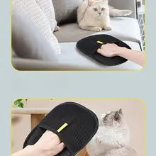 Pet Hair Remover Mitt – Reusable Fur & Lint Remover